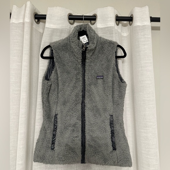Patagonia Gray Fleece Vest - Picture 1 of 5